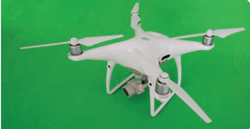 asa rotativa - drones agrícolas 