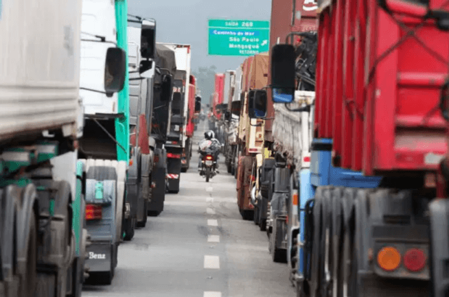 logística rural - congestionamento